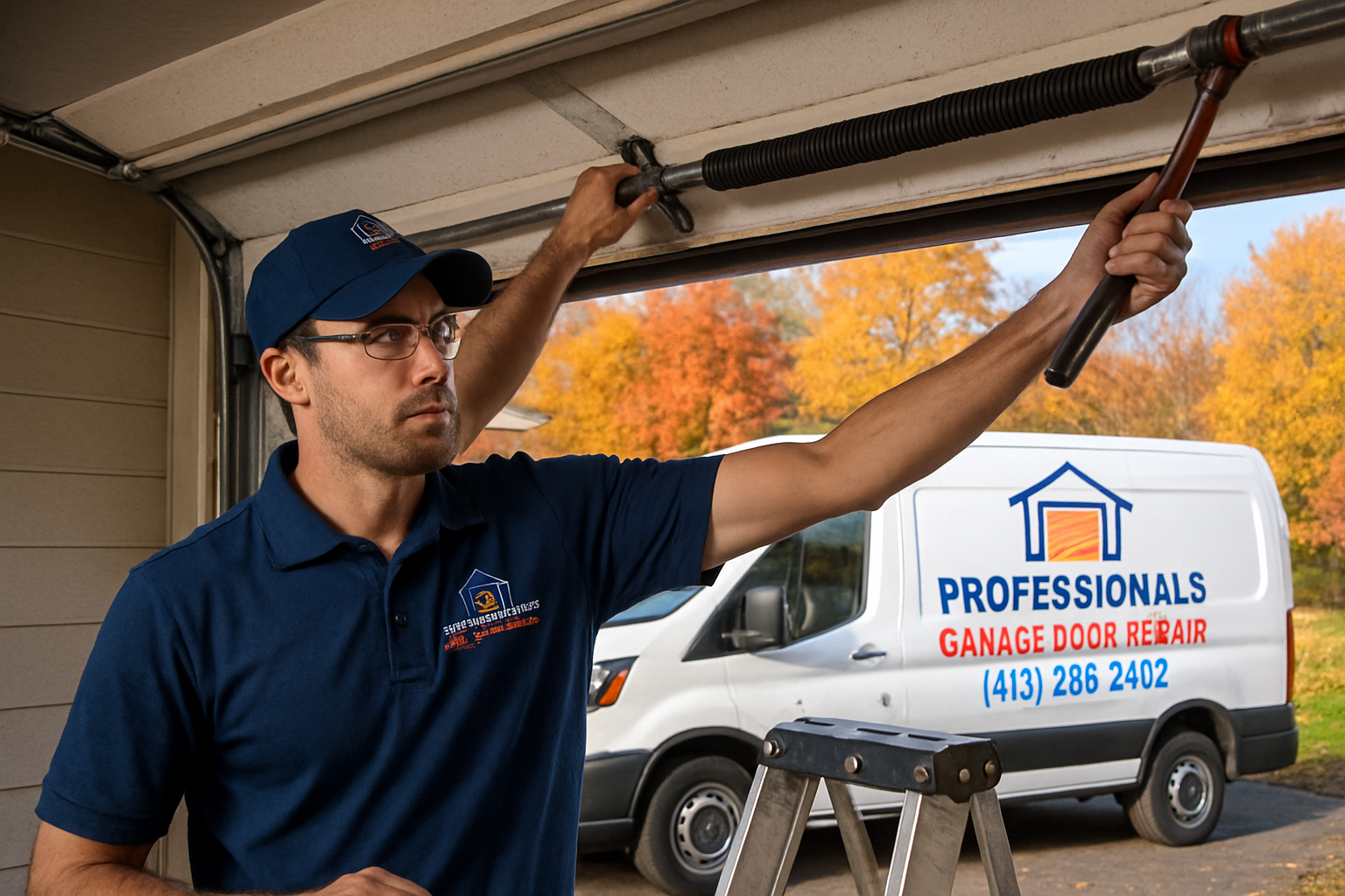Garage door service in Springfield